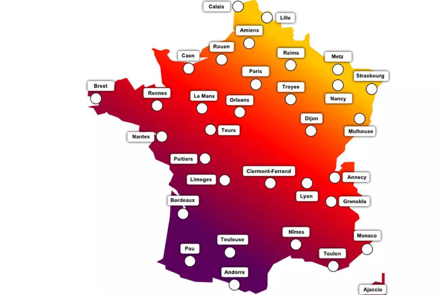 Éclipse solaire du 12 août 2026 : les horaires du pic et le taux d'obscuration par ville