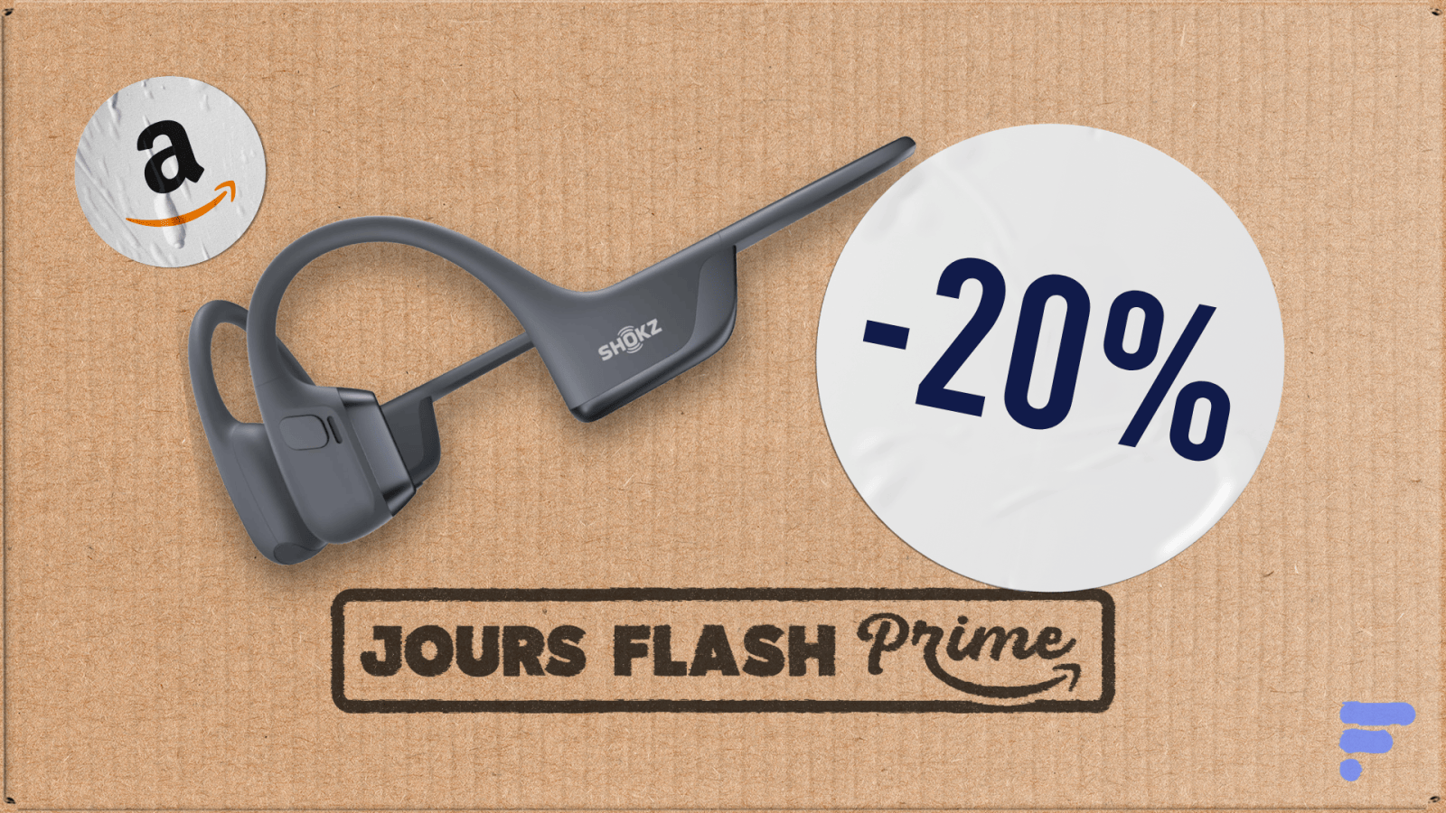 Le casque à conduction osseuse Shokz OpenRun Pro 2 en promotion pendant les Jours Flash Prime