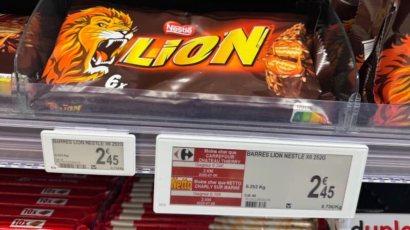 Publicité comparative en magasin : le test des étiquettes électroniques chez U
