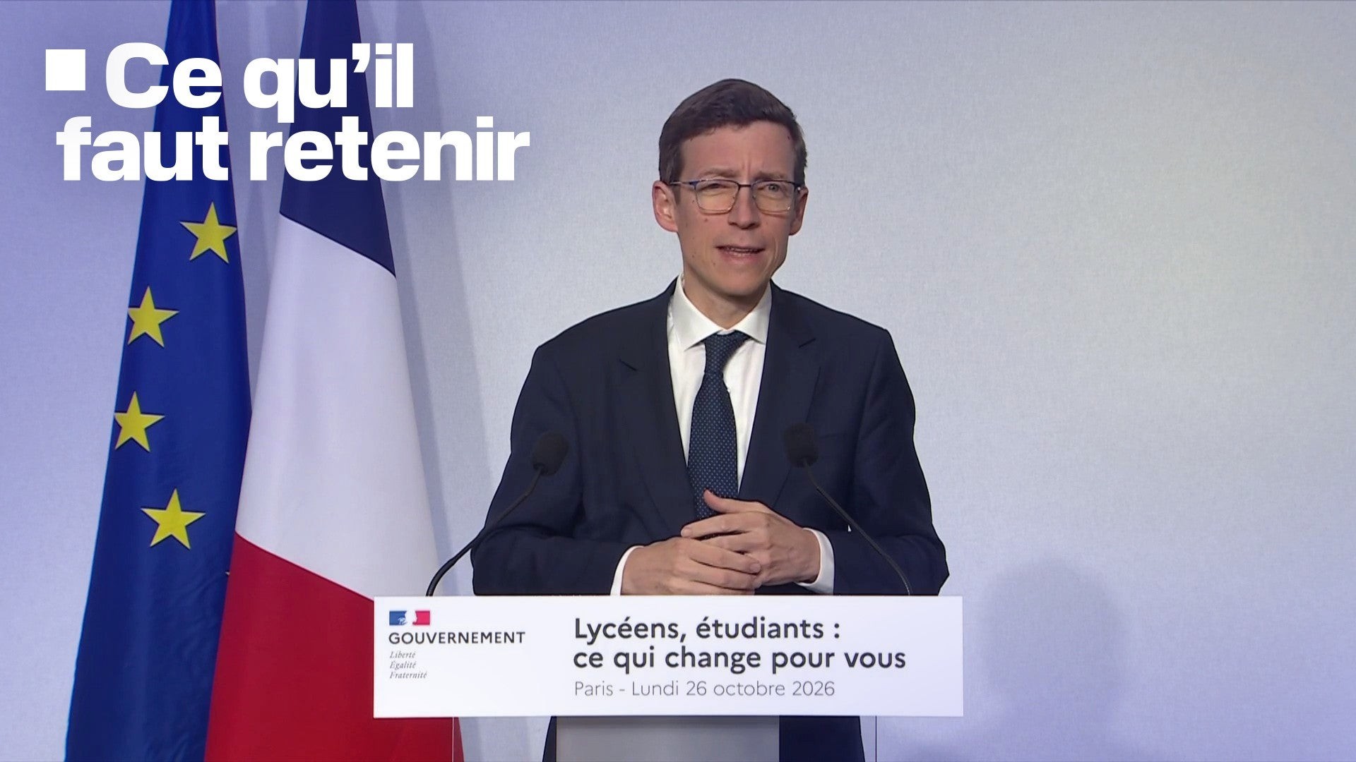 Crise lycéenne : le gouvernement dévoile ses mesures pour Parcoursup et le bâti scolaire